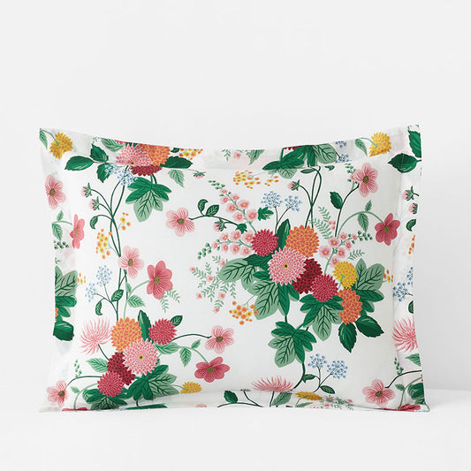Dahlia Classic Cool Cotton Percale Sham