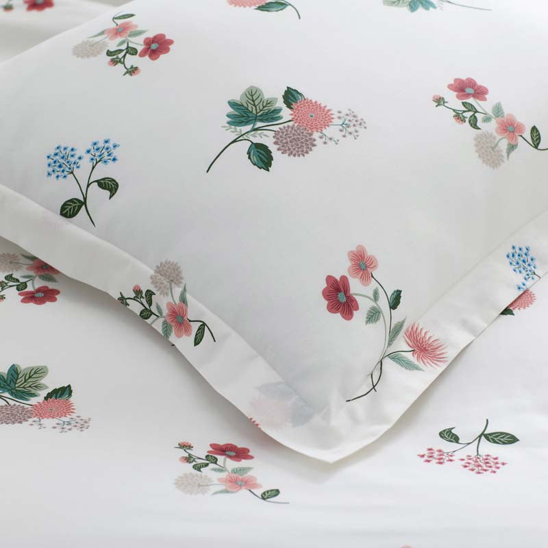 Ditsy Dahlia Classic Cool Cotton Percale Sham