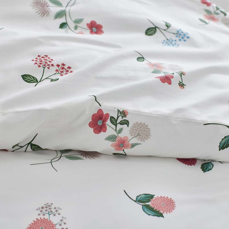 Ditsy Dahlia Classic Cool Cotton Percale Sham