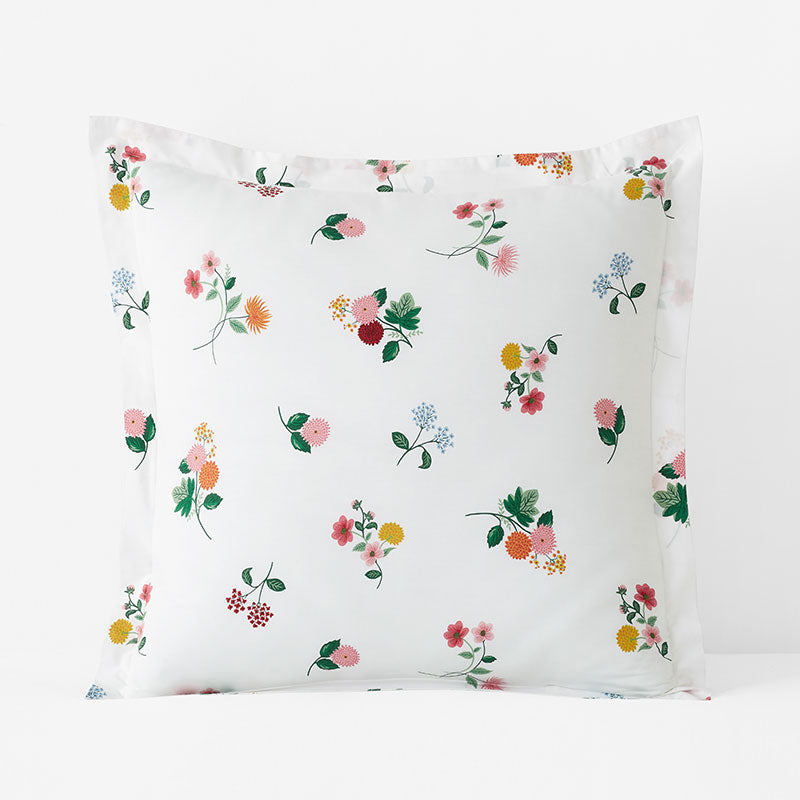 Ditsy Dahlia Classic Cool Cotton Percale Sham