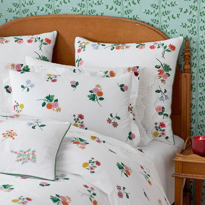 Ditsy Dahlia Classic Cool Cotton Percale Sham