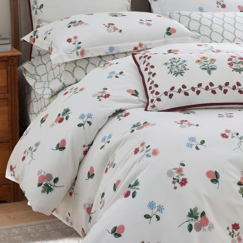 Ditsy Dahlia Classic Cool Cotton Percale Sham
