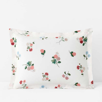 Ditsy Dahlia Classic Cool Cotton Percale Sham