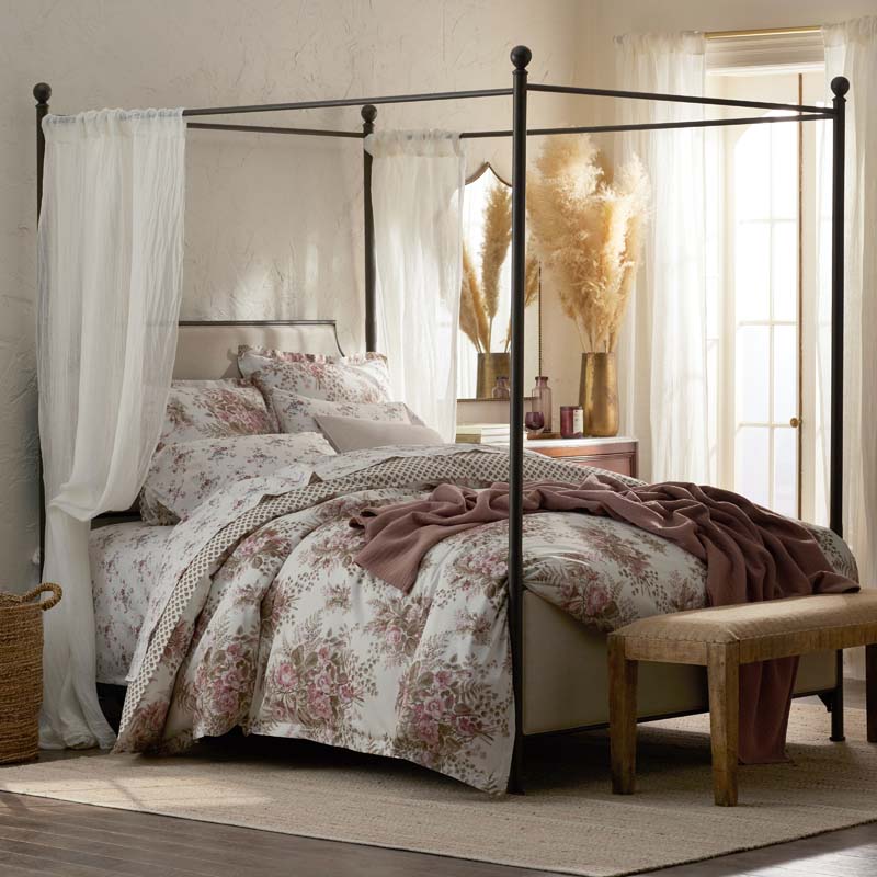 Rupa Premium Smooth Sateen Flat Bed Sheet