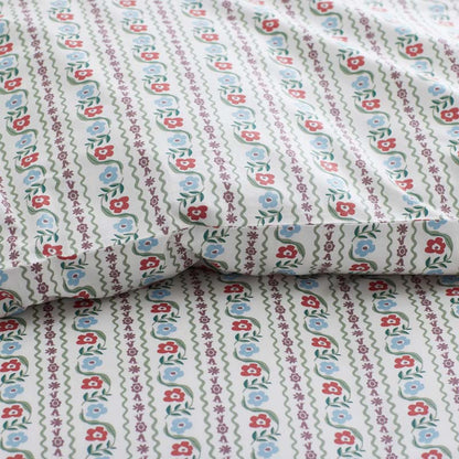 Delphine Classic Cool Cotton Percale Flat Bed Sheet