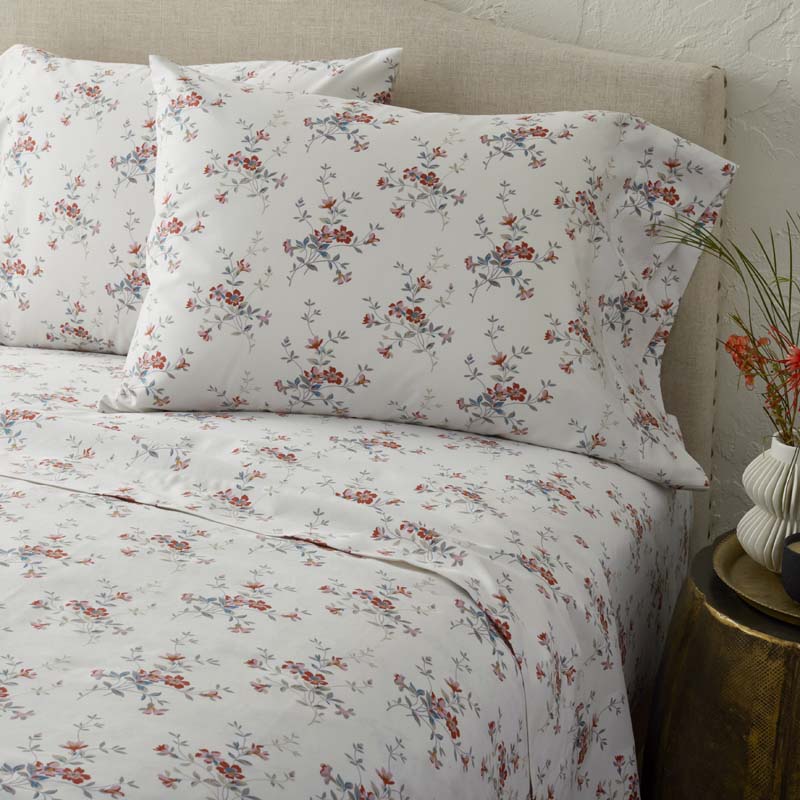 Rupa Premium Smooth Sateen Flat Bed Sheet