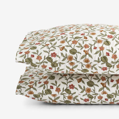 Garden Florals Premium Smooth Wrinkle-Free Sateen Pillowcase Set
