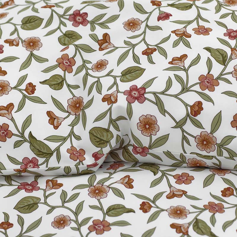 Garden Florals Premium Smooth Wrinkle-Free Sateen Pillowcase Set