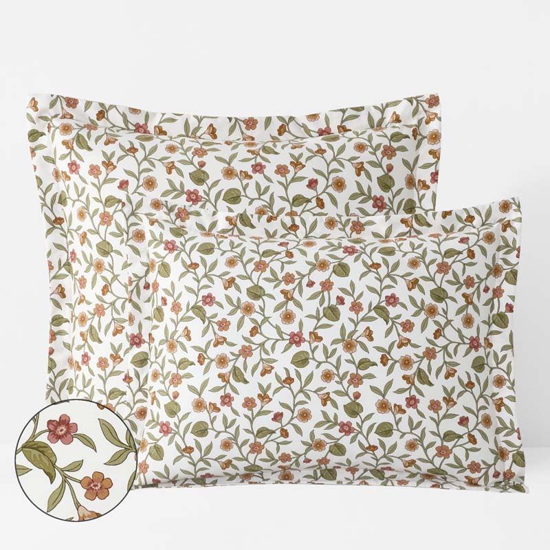 Garden Florals Premium Smooth Wrinkle-Free Sateen Sham