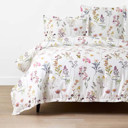 Blooming Garden Classic Smooth Sateen Duvet Cover