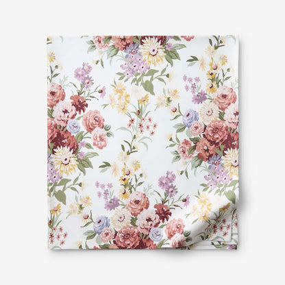 Nature's Bouquet Classic Smooth Sateen Flat Bed Sheet