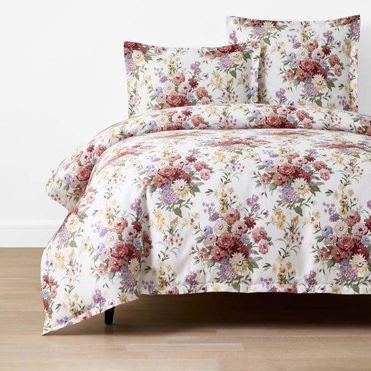 Nature's Bouquet Classic Smooth Sateen Duvet Cover