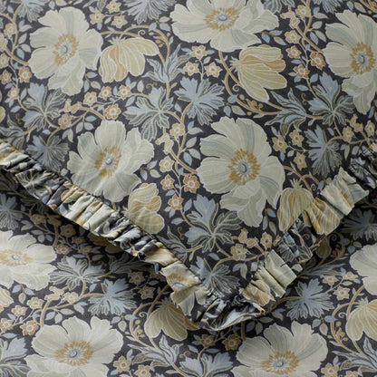 Tapestry Floral Reversible Garment Washed Cotton Percale Sham
