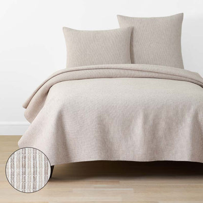 Yarn-Dyed Pencil Stripe Quilt