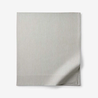 Classic Stripes and Plaids Cool Yarn-Dyed Cotton Percale Flat Bed Sheet