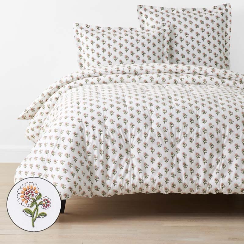 Suhana Garment Washed Cotton Percale Comforter