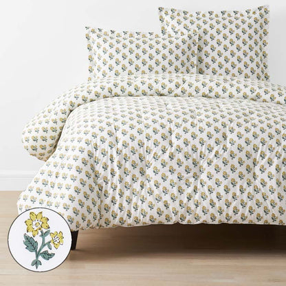 Suhana Garment Washed Cotton Percale Comforter