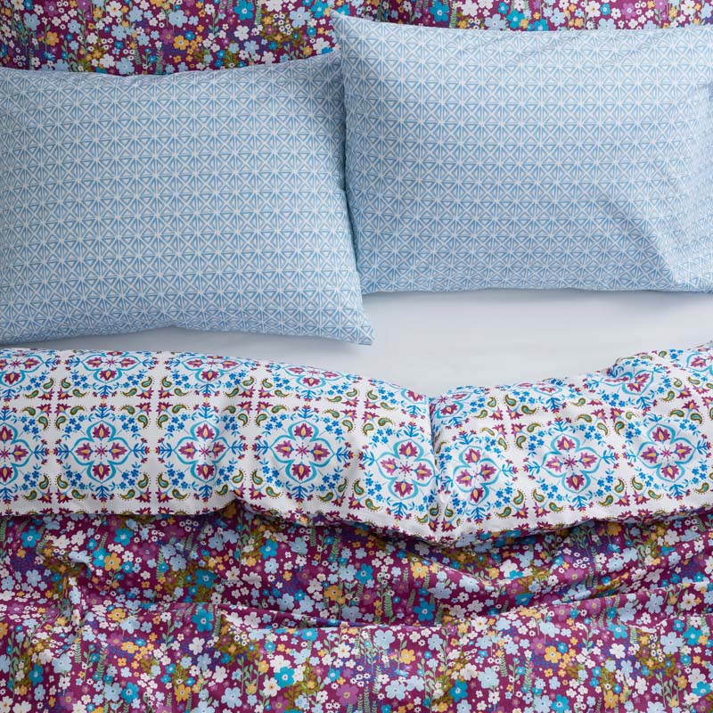 Idril Reversible Classic Cool Cotton Percale Sham