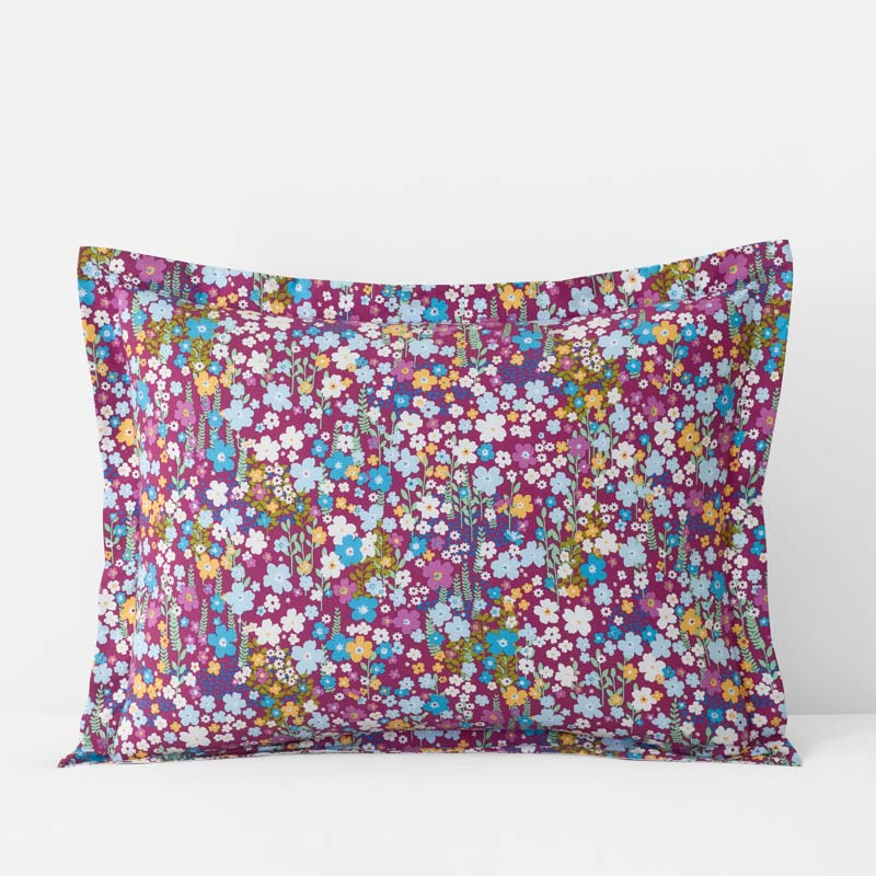 Idril Reversible Classic Cool Cotton Percale Sham
