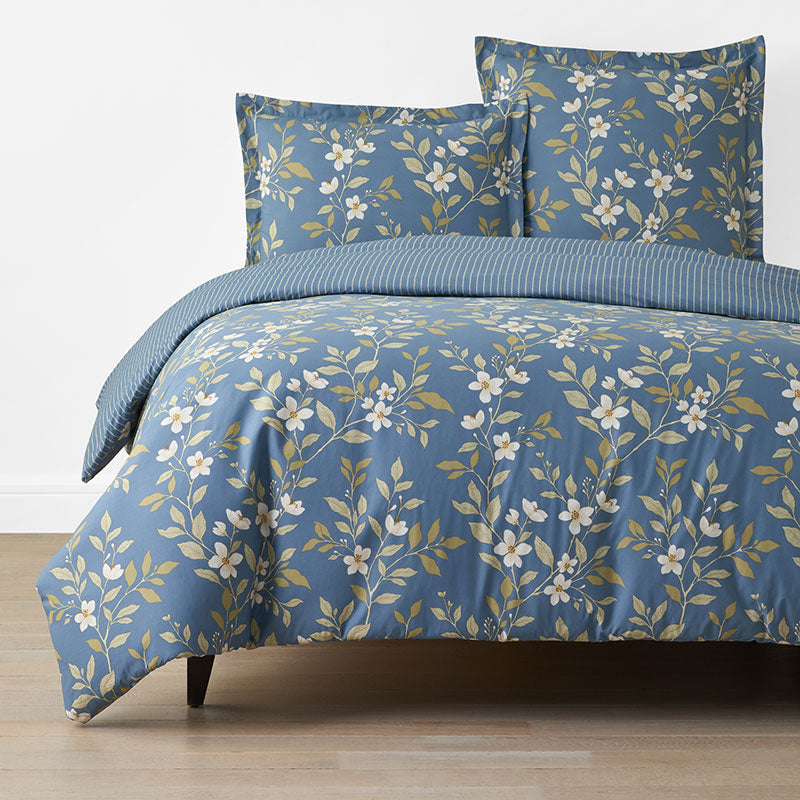 Garden Mist Classic Cool Cotton Percale Duvet Cover