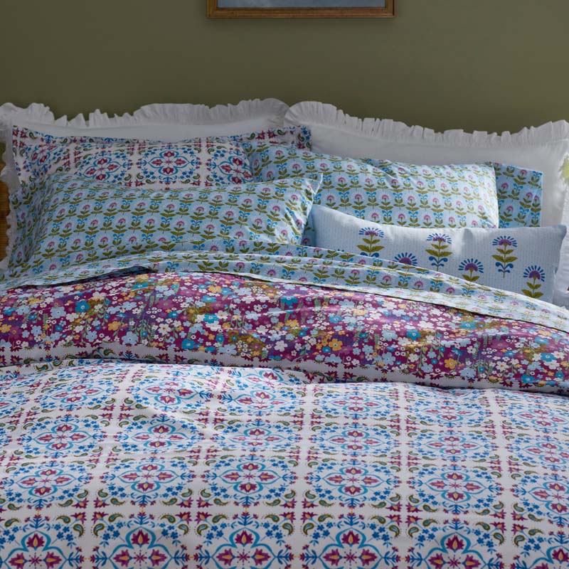 Idril Reversible Classic Cool Cotton Percale Sham
