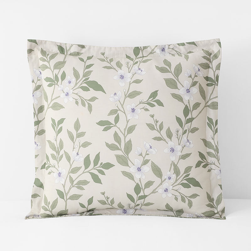 Garden Mist Classic Cool Cotton Percale Sham