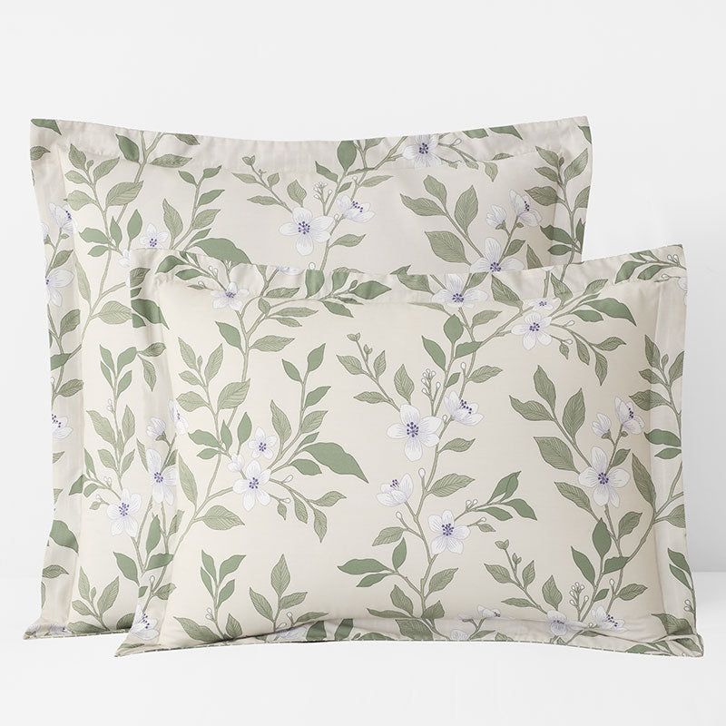 Garden Mist Classic Cool Cotton Percale Sham