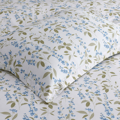 Garden Mist Classic Cool Cotton Percale Sham