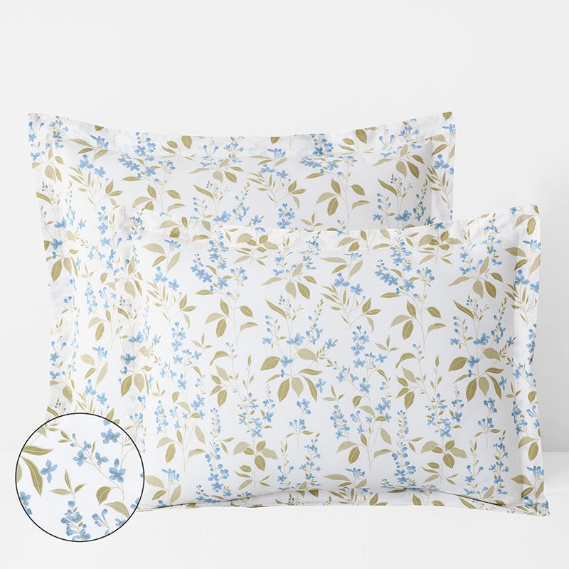 Garden Mist Classic Cool Cotton Percale Sham