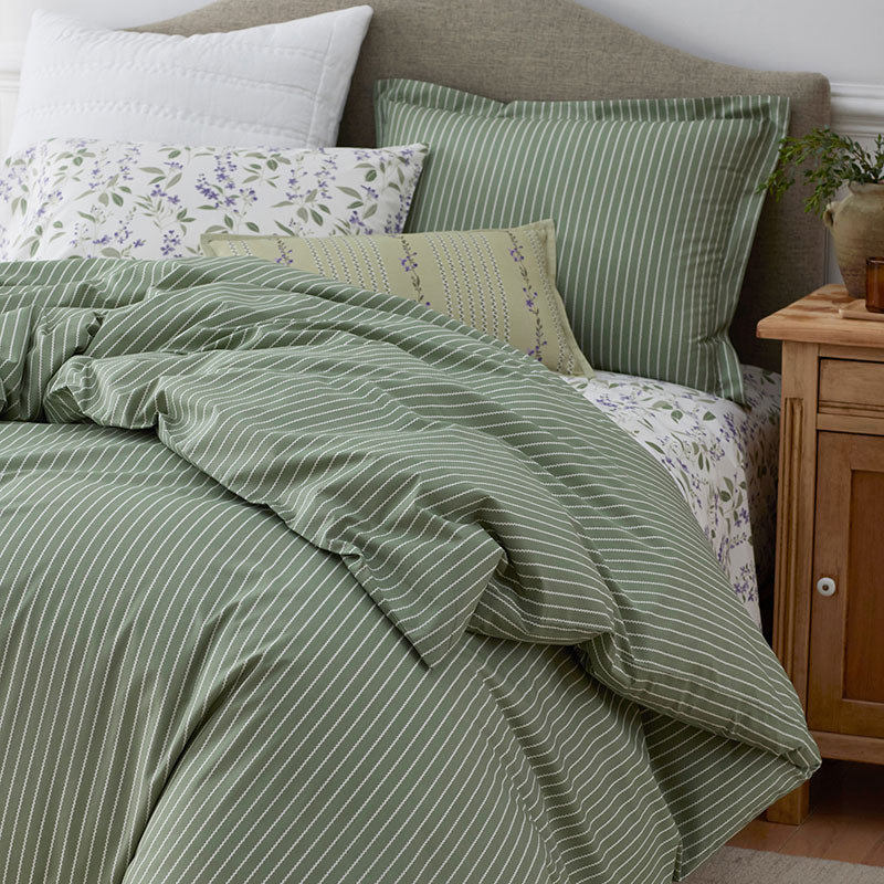 Garden Mist Classic Cool Cotton Percale Sham
