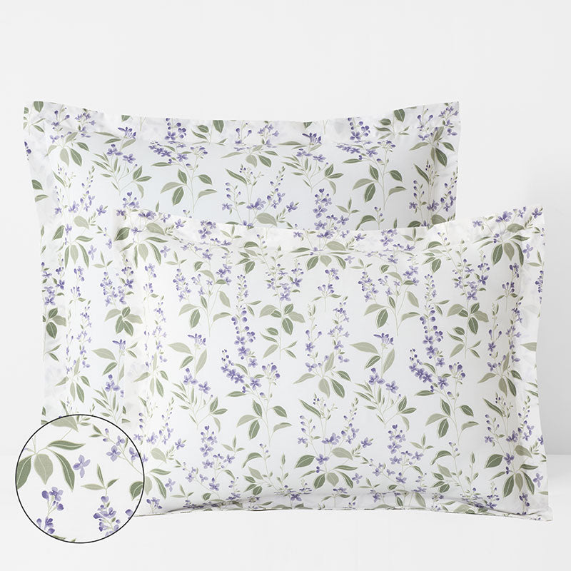 Garden Mist Classic Cool Cotton Percale Sham
