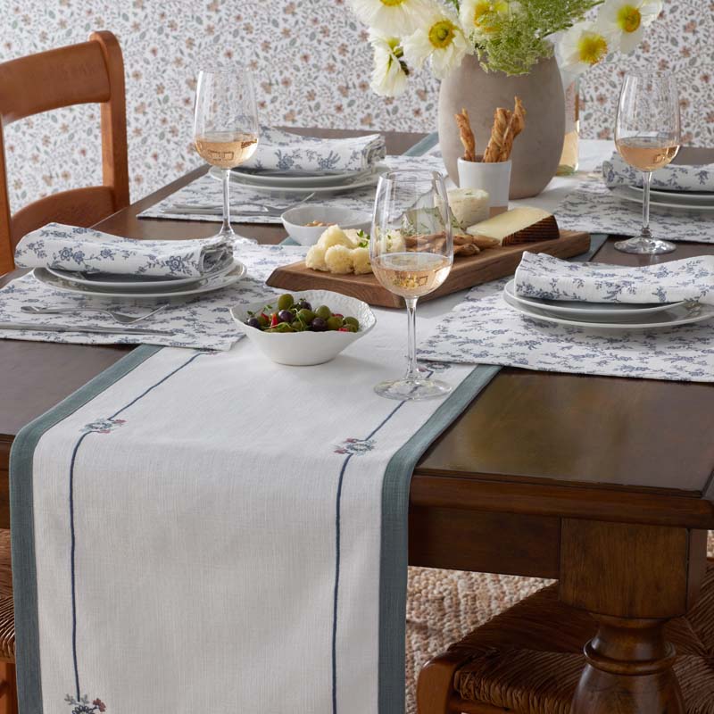 Floral Table Runner