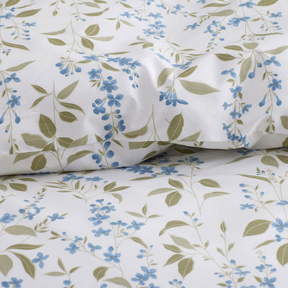 Garden Mist Classic Cool Cotton Percale Pillowcase Set