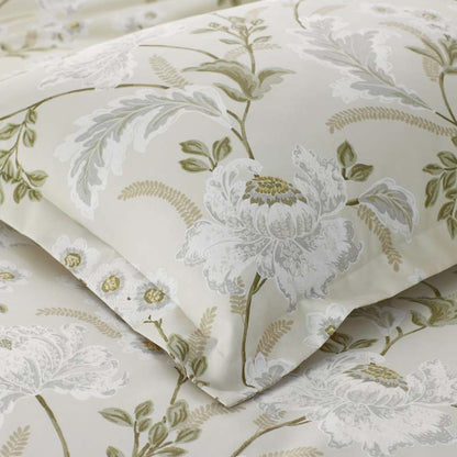 Tranquil Blossom Premium Smooth Wrinkle-Free Sateen Duvet Cover