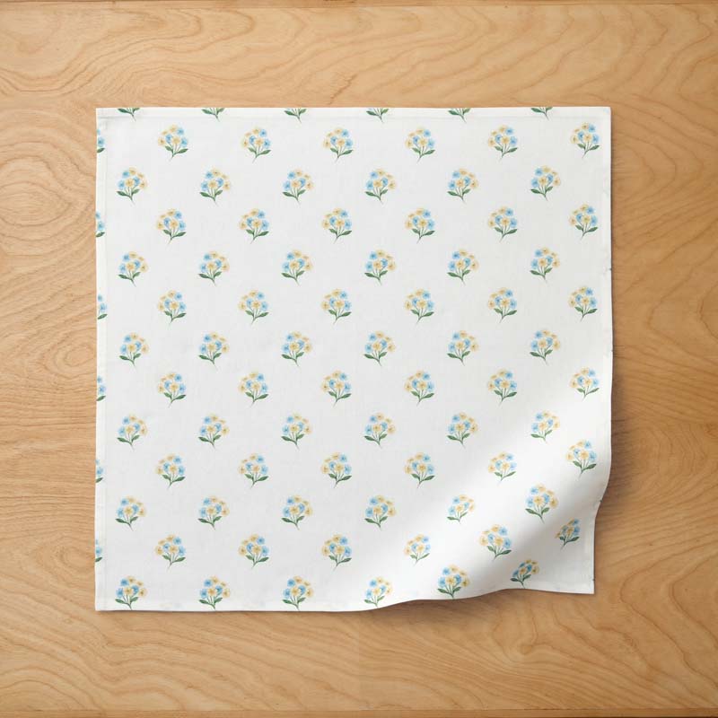 Garden Floral Cotton Napkins, Set of 4