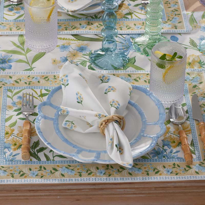 Garden Floral Cotton Napkins, Set of 4