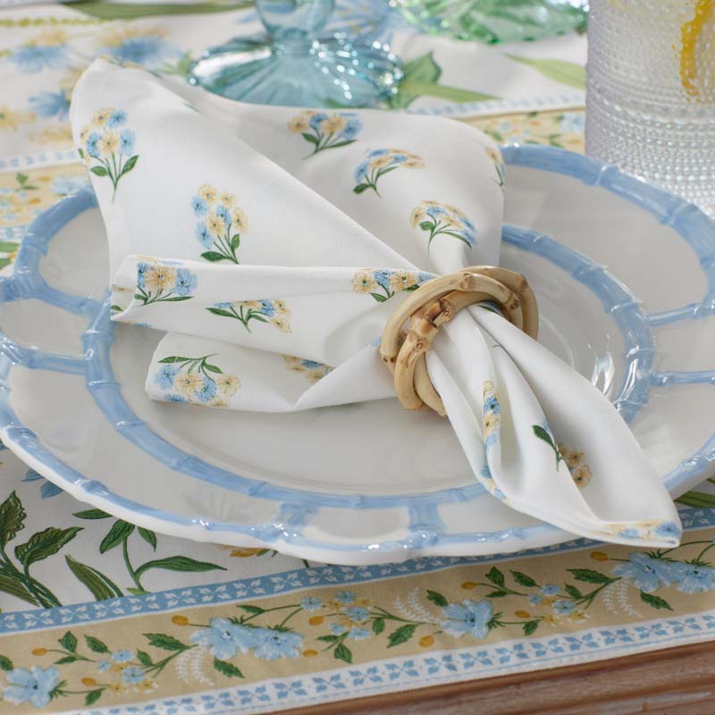 Garden Floral Cotton Napkins, Set of 4