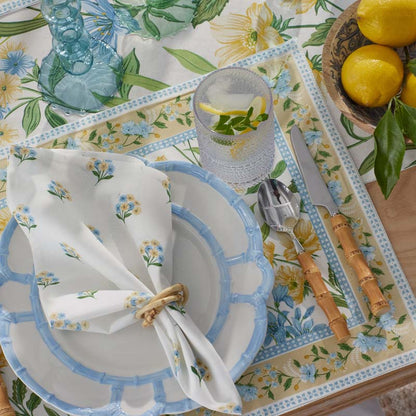 Garden Floral Cotton Napkins, Set of 4