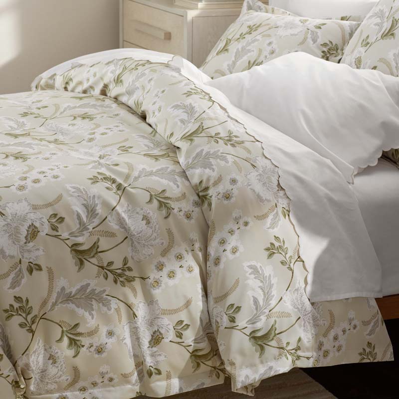 Tranquil Blossom Premium Smooth Wrinkle-Free Sateen Pillowcase Set