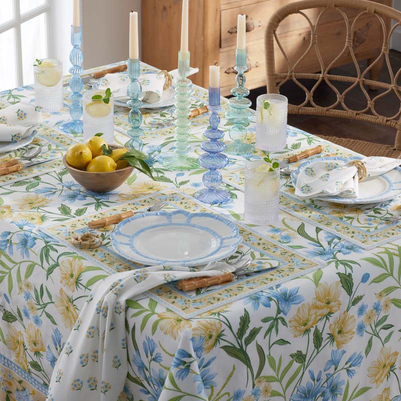 Garden Floral Cotton Napkins, Set of 4