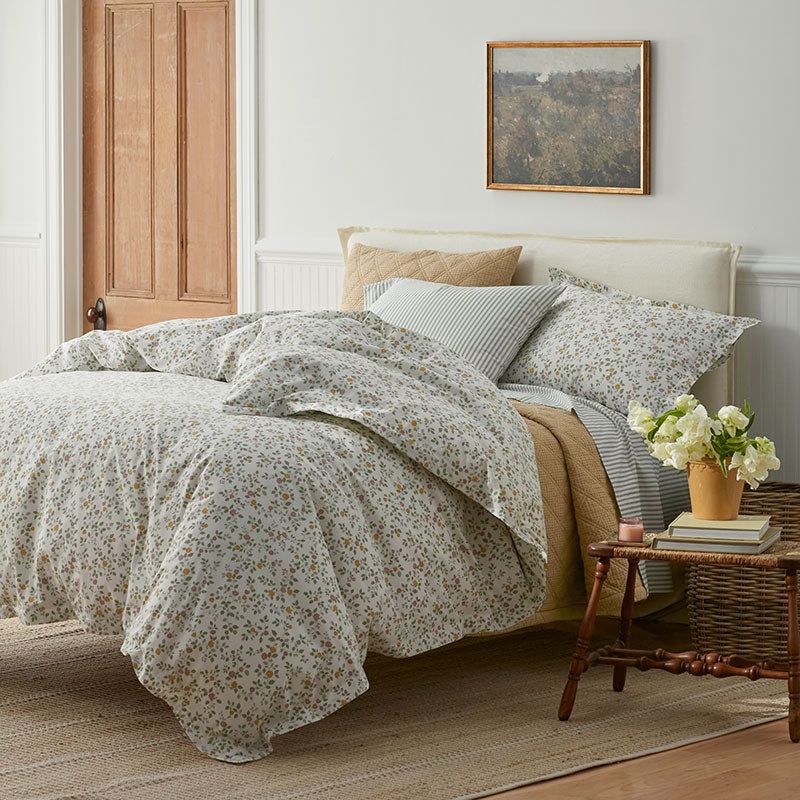 Lucenda Classic Cool Cotton Percale Bed Sheet Set