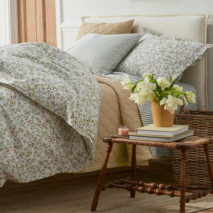 Lucenda Classic Cool Cotton Percale Comforter Set