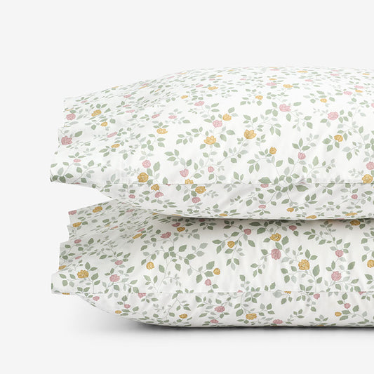 Lucenda Classic Cool Cotton Percale Pillowcase Set