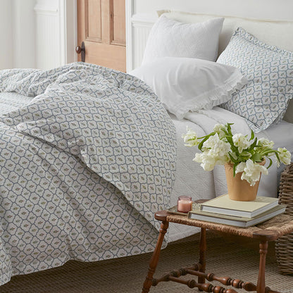 Lucenda Classic Cool Cotton Percale Bed Sheet Set