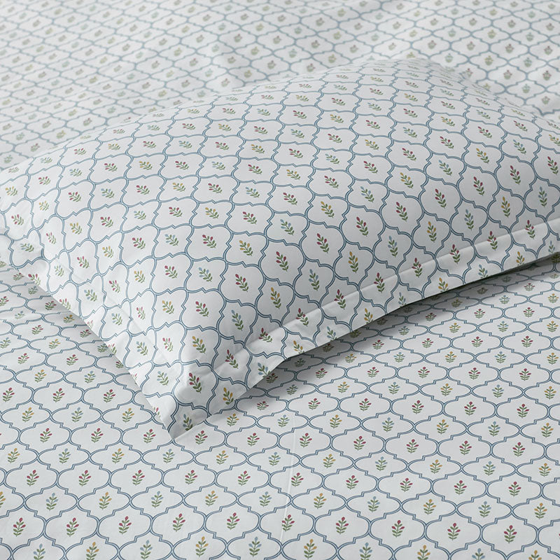 Lucenda Classic Cool Cotton Percale Duvet Cover Set