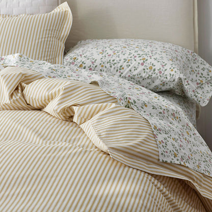 Lucenda Classic Cool Cotton Percale Bed Sheet Set