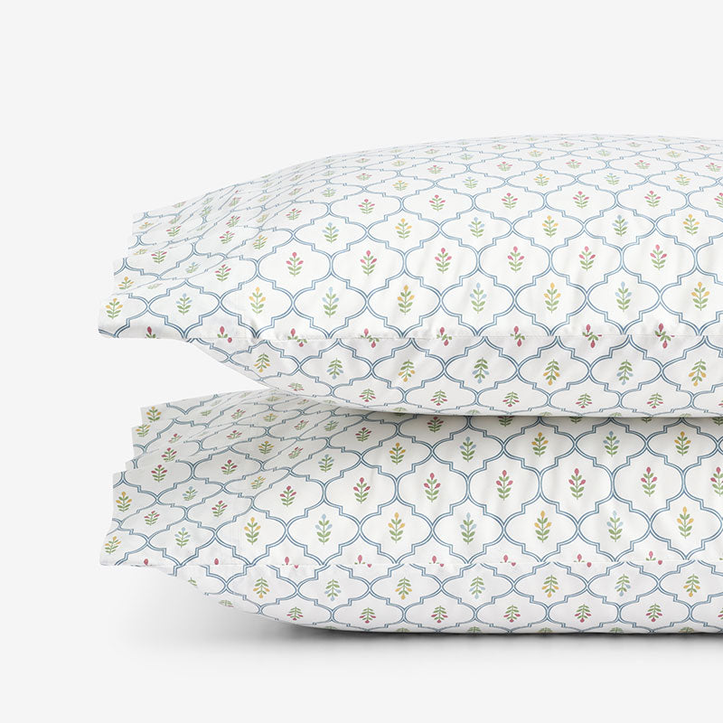 Lucenda Classic Cool Cotton Percale Pillowcase Set