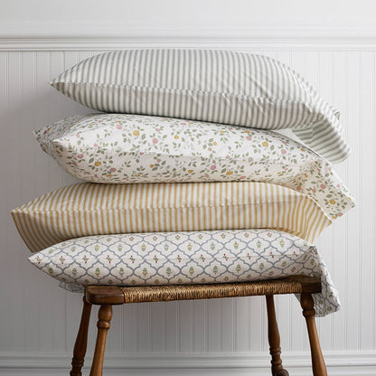 Lucenda Classic Cool Cotton Percale Duvet Cover Set