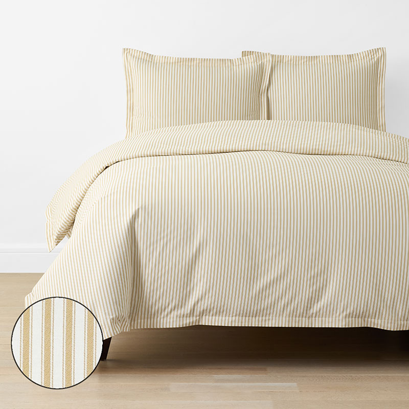 Lucenda Classic Cool Cotton Percale Duvet Cover Set