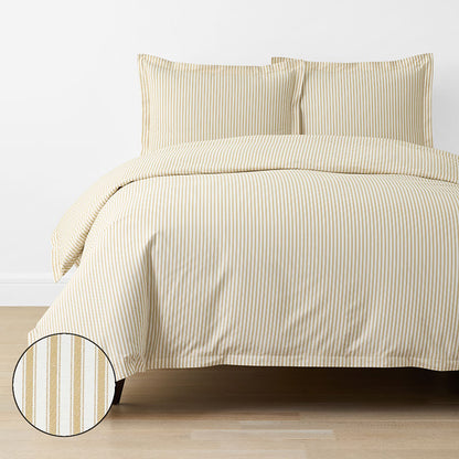 Lucenda Classic Cool Cotton Percale Duvet Cover Set